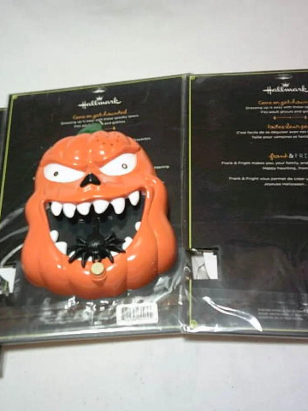 NEW LOT 3 HALLMARK SPOOKTICALS NOVELTY GLASSES & TALKING DOORBELL FLASHING EYES